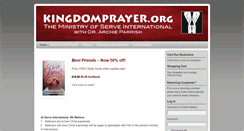 Desktop Screenshot of kingdomprayer.org